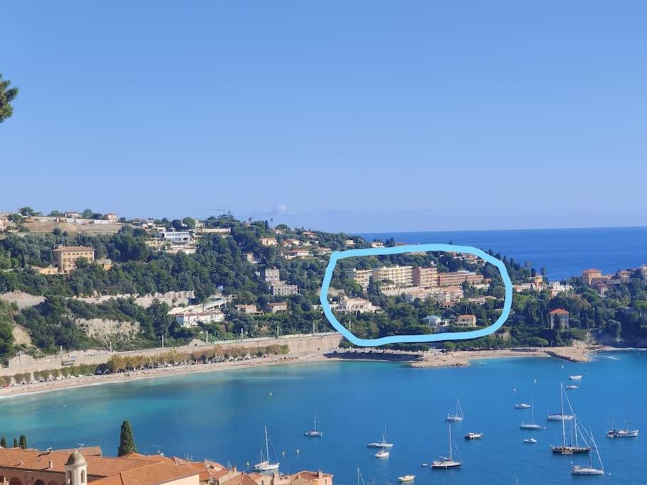 Vintage Flat On Villefranche Bay - Free Car Park Luaran gambar